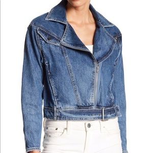 Paige denim biker jacket!